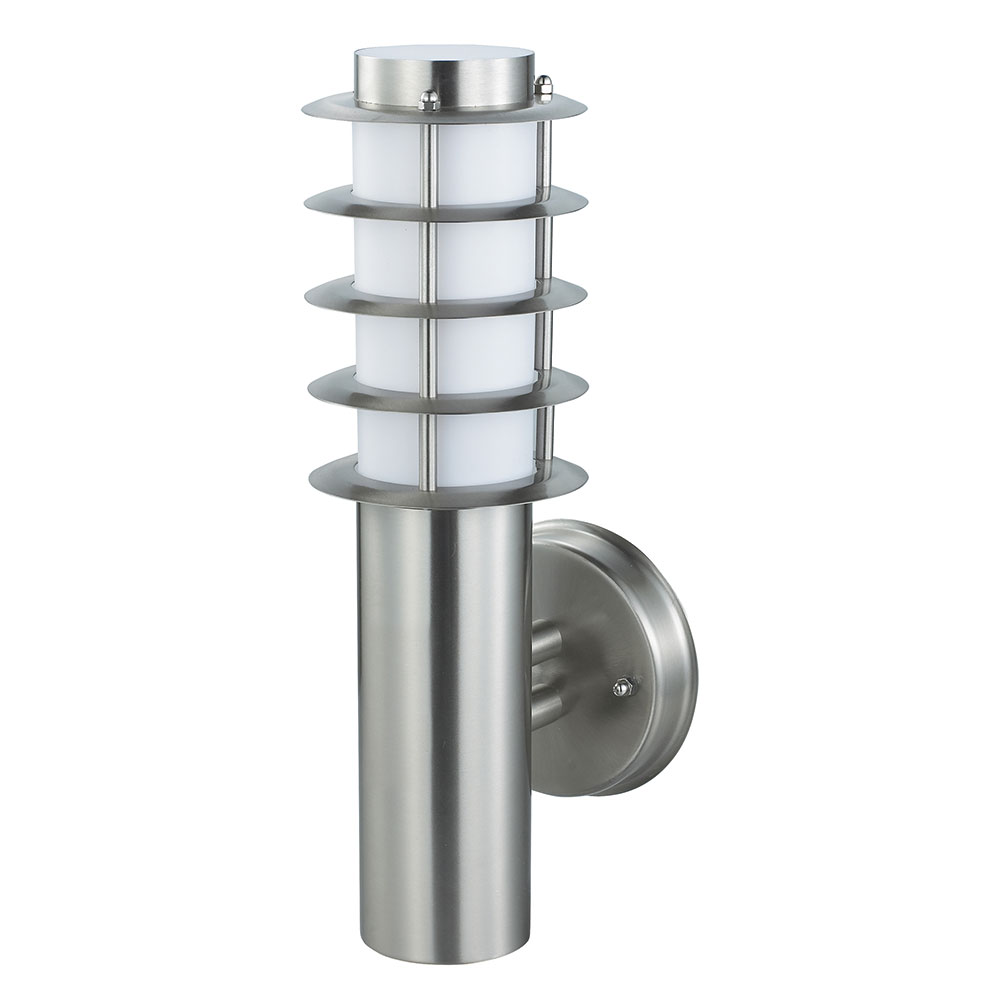 applique montante extérieur inox e27 60w