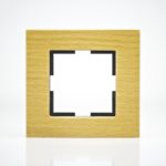 Plaque de finition bois massif hêtre 1 poste