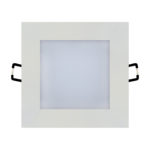 Spot LED Downlight 6W carré blanc