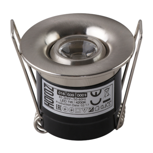 Mini spot LED 1W orientable