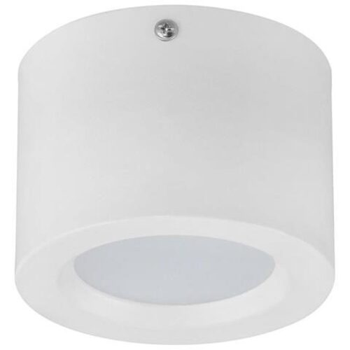 plafonnier led rond blanc saillie