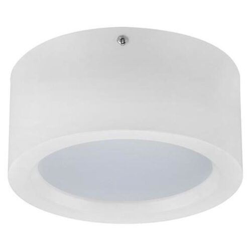 plafonnier led rond saillie blanc
