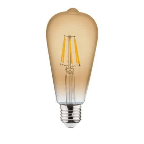Ampoule LED à filament Vintage poire 6W