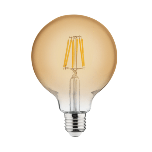 Ampoule LED à filament Vintage globe 6W