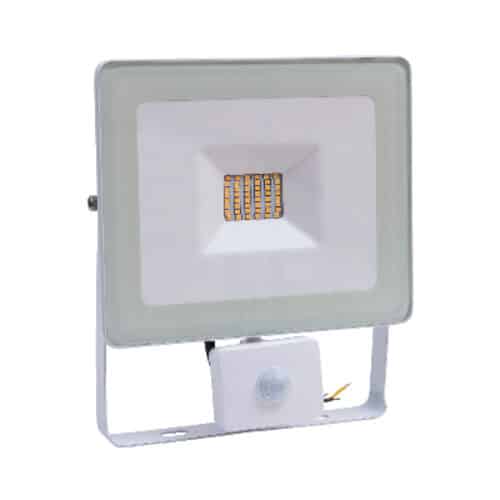 Projecteur LED blanc avec détecteur