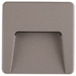 Applique murale carré LED 3W IP65 Dim. 120x120mm