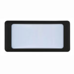 Hublot LED 12W noir pour éclairer l'extérieur de la maison