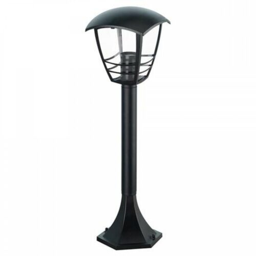 Potelet extérieur noir mat e27 60w