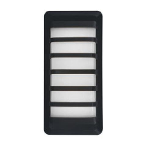 hublot noir avec grille a led