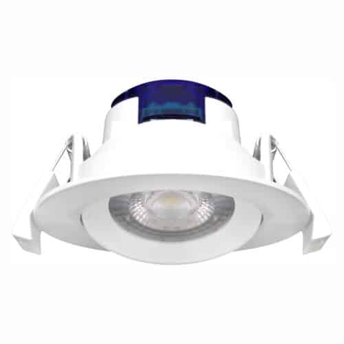 Spot LED encastrable rond blanc