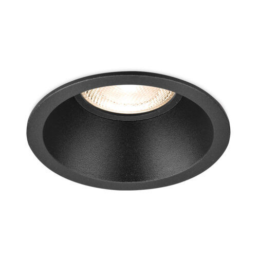 Support de spot Tetra S1 rond noir