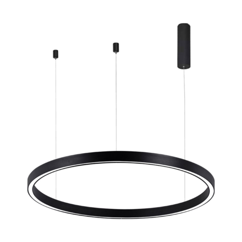 Suspension LED design, noir, 3en1, 35W, Aluminium