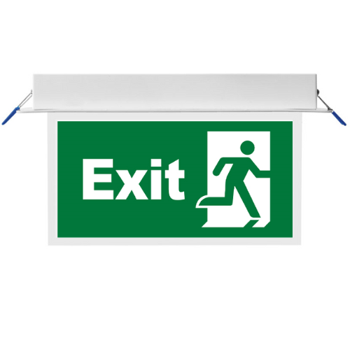 Panneau LED encastré EXIT Blanc