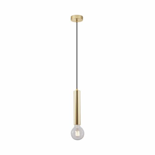 Suspension décorative dorée en métal 1xE27 – Luminaire intérieur élégant BV04-00051