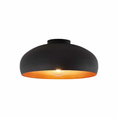 Plafonnier décoratif noir 1xE27 23W – Luminaire moderne en métal pour usage intérieur – Modèle BV05-00033