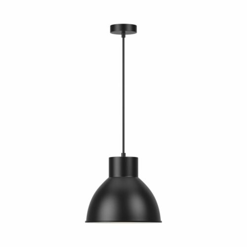 Suspension décorative noire en métal 1xE27 – Luminaire suspendu au style industriel