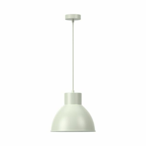 Suspension décorative beige en métal avec douille E27 – Luminaire suspendu intérieur – Modèle BV05-00044