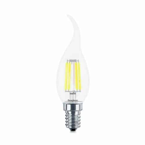 Ampoule LED filament E14 C35T 4W 3000K blanc chaud style vintage 470 lm