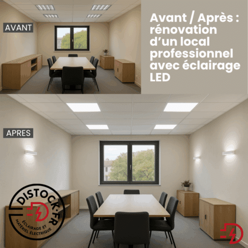 Avant / Après : rénovation d’un local professionnel