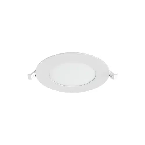 Placard LED encastrable rond 9W 3 en 1, douille Ø146 mm, lumineuse et facile à intégrer.