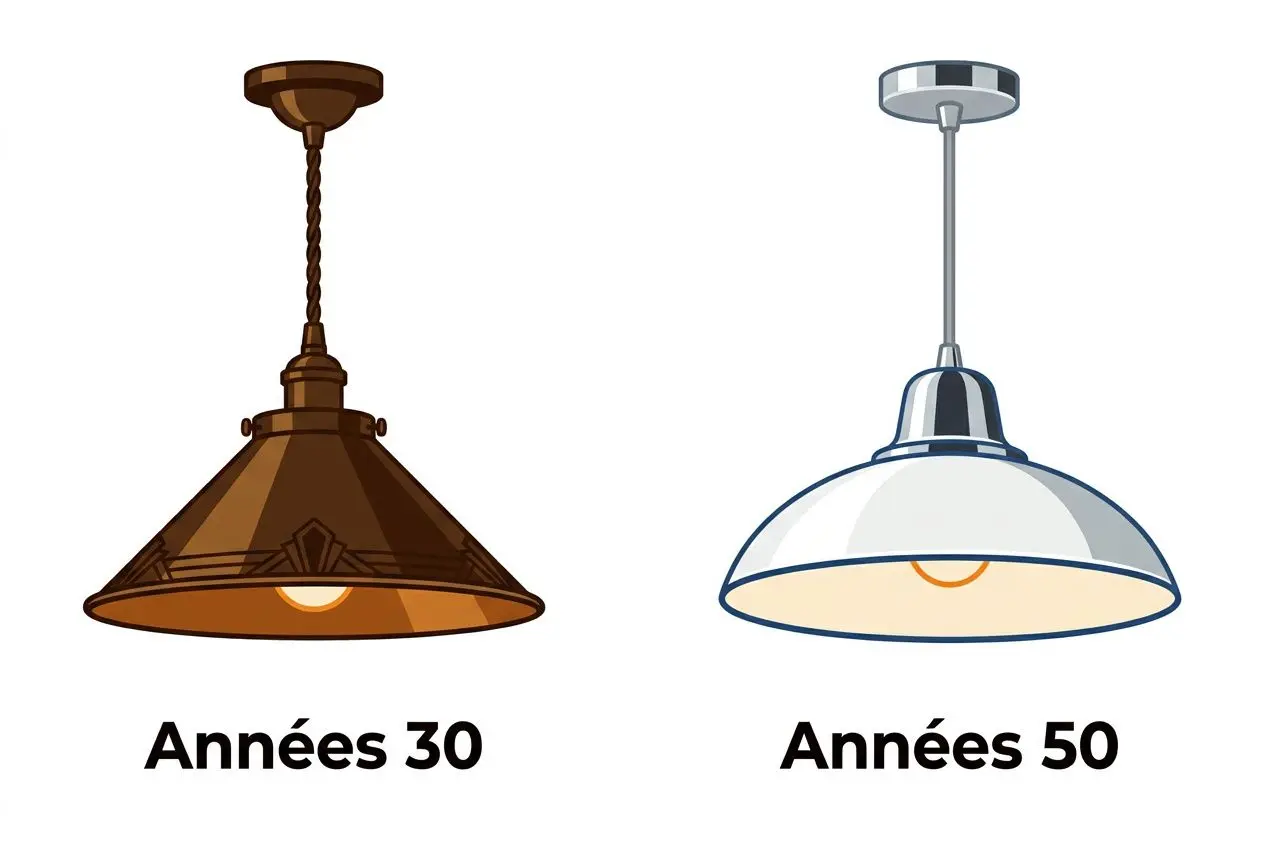Comparaison suspensions vintage années 30 et années 50