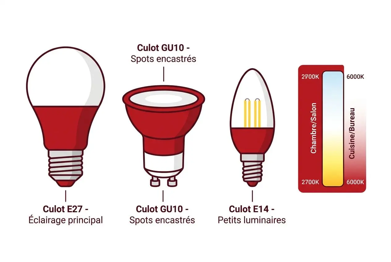 Guide de choix ampoule LED