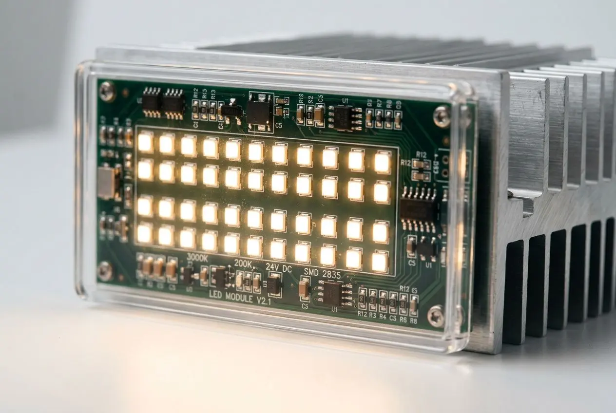 LED intégrée SMD sur circuit imprimé